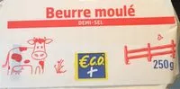 Mängden socker i Beurre moulé demi sel 250gr