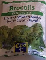 Mängden socker i Brocolis en Fleurette Surgelés