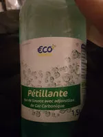 Mängden socker i Eau pétillante