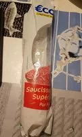 Mängden socker i Saucisson sec superieur