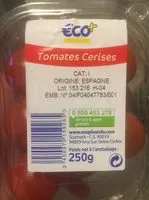 Mängden socker i Tomates cerises