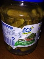 Mängden socker i Cornichons au vinaigre