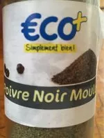 Mängden socker i Poivre noir moulu eco+