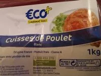 Mängden socker i Cuisses de poulet