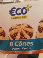 Mängden socker i 8 Cônes Parfum Vanille