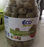 Mängden socker i Olives vertes