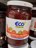 Mängden socker i Confiture de fraise eco+