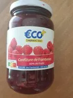 Mängden socker i Confiture De Framboises