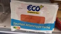 Mängden socker i Saumon fumé Atlantique eco+