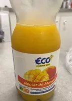 Mängden socker i Nectar de mangue