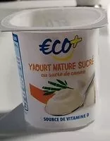 Mängden socker i Yaourt nature sucré
