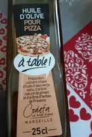 Mängden socker i Huile d'olive pour pizza