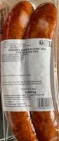 Mängden socker i Saucisse fumée à cuire