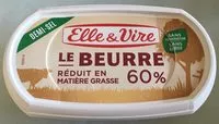 Mängden socker i Le beurre réduit en matière grasse 60%