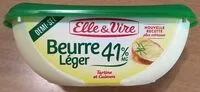 Mängden socker i Beurre demi-sel léger 41%