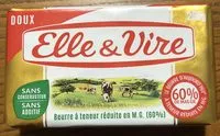 Mängden socker i Le Beurre Doux Allégé 60% MG