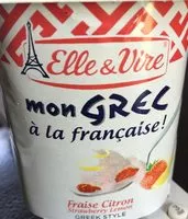 Mängden socker i Mon grec à la francaise Fraise Citron