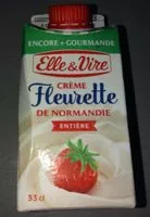 Mängden socker i La Crème Fleurette Entière 31%MG