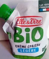 Mängden socker i La Crème Légère Epaisse Bio 12%MG