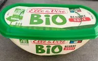 Mängden socker i beurre doux bio