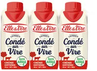 Mängden socker i La Crème Entière Fluide 30% MG De Conde Sur Vire