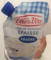 Mängden socker i Crème de Normandie Épaisse Légère