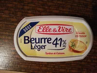 Mängden socker i beurre léger 41%