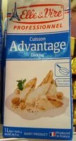Mängden socker i Crème légère Cuisson Advantage