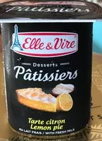 Mängden socker i Desserts Pâtissiers -Tarte Citron