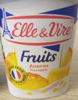 Mängden socker i Dessert lacté aux fruits stérilisé UHT - Ananas