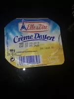 Mängden socker i Crème dessert aromatisée saveur vanille stérilisée UHT