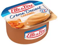 Mängden socker i Crème dessert caramel aromatisée stérilisée UHT