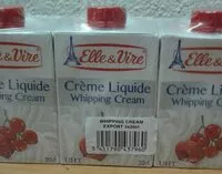 Mängden socker i Crème liquide