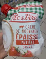 Mängden socker i La Crème Entière Epaisse 30%MG