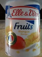 Mängden socker i Dessert lactés aux fruits stérilisé UHT - Mangue