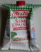 Mängden socker i Semi-épaisse Gourmande