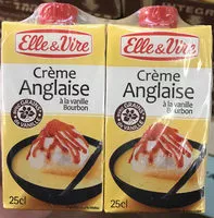 Mängden socker i Crème Anglaise à la vanille Bourbon