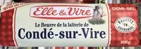Mängden socker i Beurre demi-sel Condé-sur-Vire