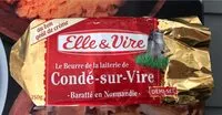 Mängden socker i Beurre Condé-sur-Vire demi-sel