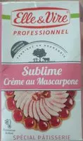 Mängden socker i Sublime Crème Au Mascarpone