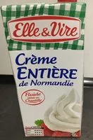 Mängden socker i Crème entière de Normandie