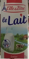 Mängden socker i Lait entier stérilisé UHT - Longue conservation