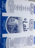 Mängden socker i Le Lait