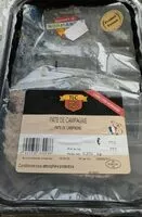 Mängden socker i Pâté de campagne