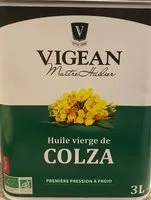 Mängden socker i Huile vierge de Colza