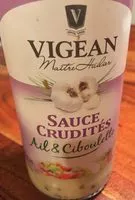 Mängden socker i Sauce Crudites Ail Ciboulette