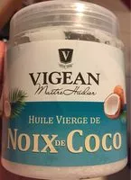 Mängden socker i HUILE VIERGE DE NOIX DE COCO