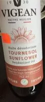 Mängden socker i Huile désodorisée tournesol