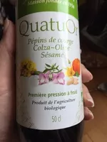 Mängden socker i Huile de Pépins de courge Colza~Olive Sésame Première pression à froid