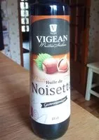 Mängden socker i Huile de noisette